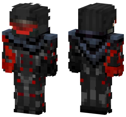 Fire And Dark Ultimate Minecraft skin