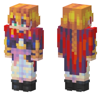 Fire Grimoire Skin Minecraft skin