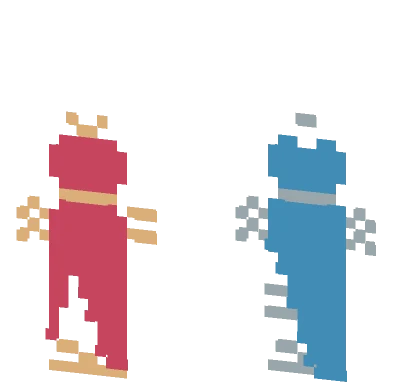 Fire Ice Gold Silver Raffle Minecraft skin