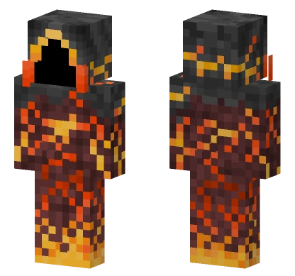 Fire Mage Minecraft skin