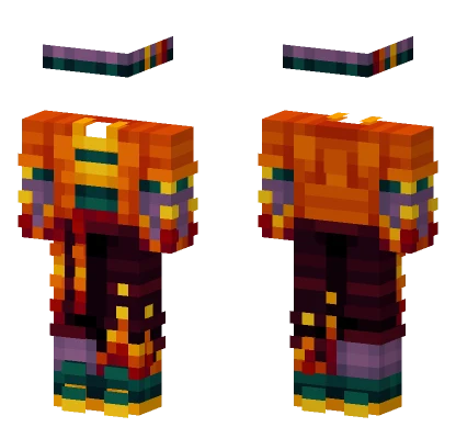 Fire Ob Minecraft skin