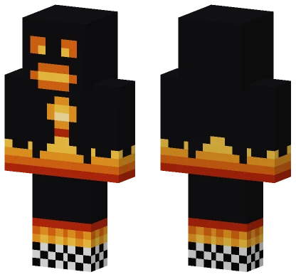 Fire Skin Minecraft skin