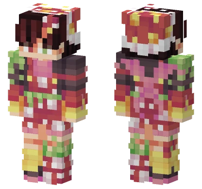 Firebreathman Mushroom Team Hoplite Minecraft skin