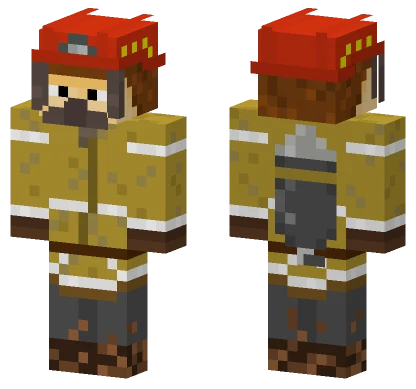 Firefighter Dazw Minecraft skin