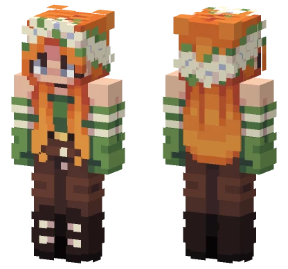 Fireflower Pte Minecraft skin
