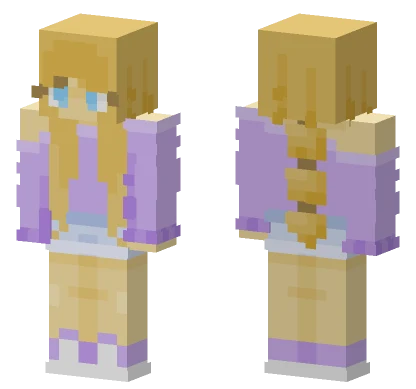 Firefly Girl Minecraft skin