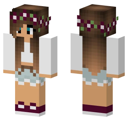 First One Girl Minecraft skin