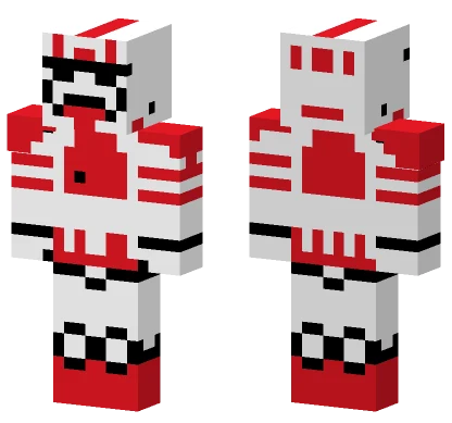 First Order Shock Trooper Minecraft skin