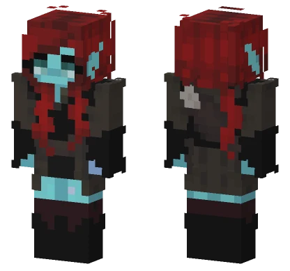 Fish Girl Minecraft skin