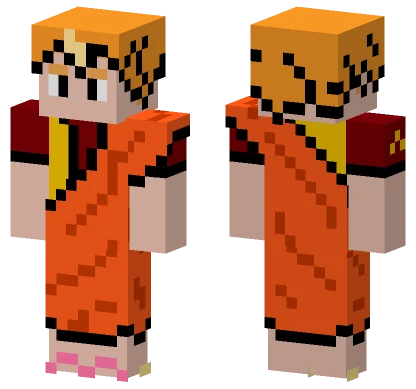 Fish Monk Minecraft skin