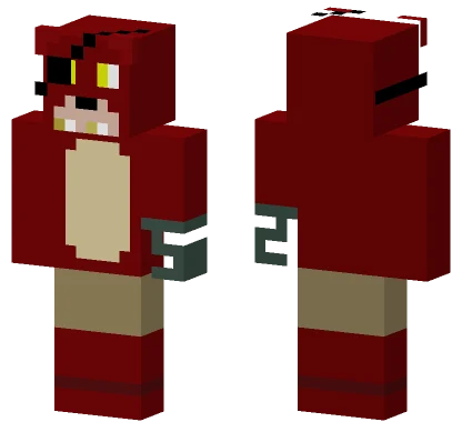 Fixed Foxy Minecraft skin