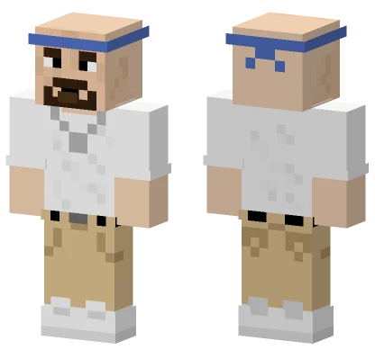 Fixed Pants Man Minecraft skin