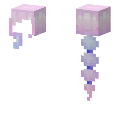 Fixed Prismatic Hair Base Minecraft skin