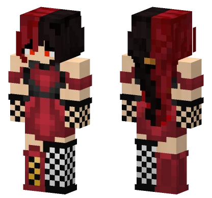 Fixed Rose Minecraft skin