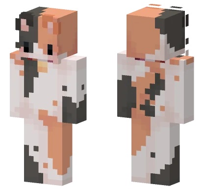 Flag Calico Cat Minecraft skin