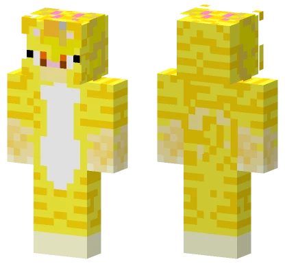 Flaira Yellow Outfit Minecraft skin
