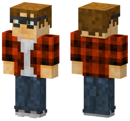 Flannel Shirt Cowboy Minecraft skin