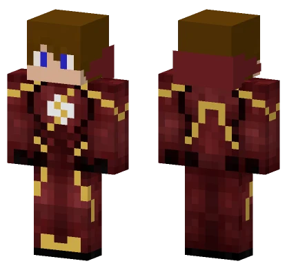 Flash Costume Minecraft skin