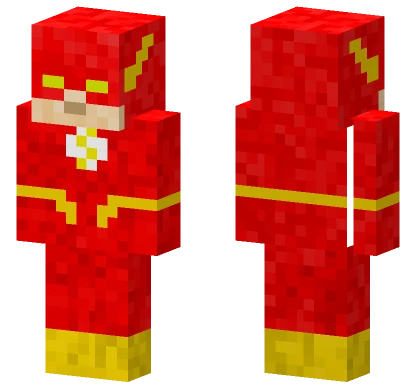 Flash Suit Minecraft skin
