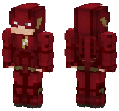 Flash Suit Minecraft skin