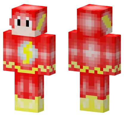 Flash The Hero Minecraft skin