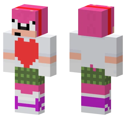 Fleetway Amy Minecraft skin