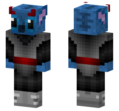 Flex Vega Black Goku Minecraft skin