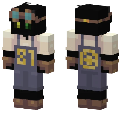 Flipping 87 Engineer Outfit Minecraft skin