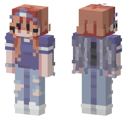 Floating On A Feather SF Minecraft skin