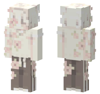 Floral Kimono Minecraft skin