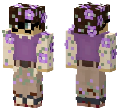 Floran With Flowers Minecraft skin