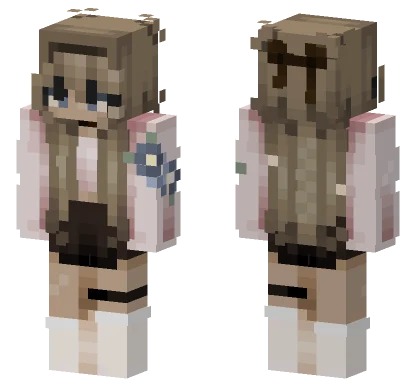 Flow Girl Minecraft skin