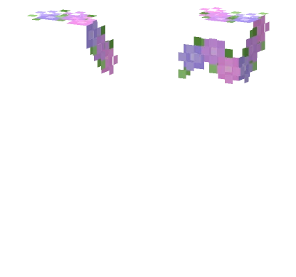 Flower Crown Valentine Minecraft skin