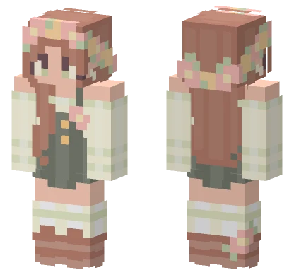 Flower Fairy Rce Minecraft skin
