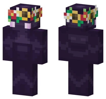 Flower Fields Enderman Minecraft skin