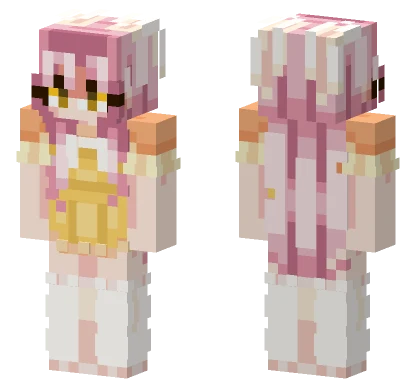 Flower Fields Girl Minecraft skin