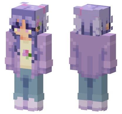 Flower Girl Minecraft skin