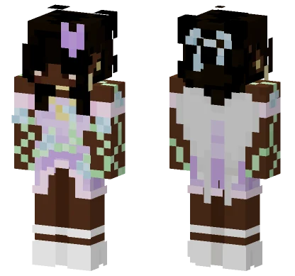 Flower Girl Minecraft skin