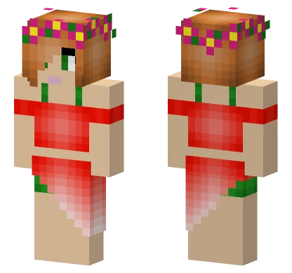 Flower Nymph Female Minecraft skin