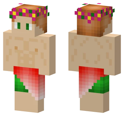 Flower Nymph Male Minecraft skin