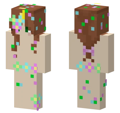 Flower Unicorn Base Minecraft skin
