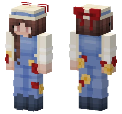 Flowerfield Girl Minecraft skin