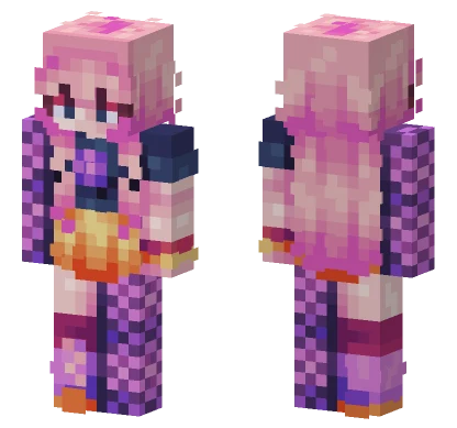 Flowers Girl Minecraft skin