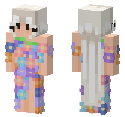 Flowery Te Minecraft skin