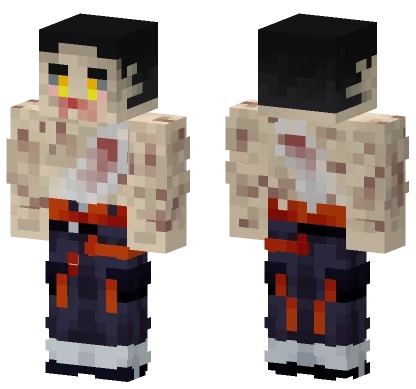 Fluffigerboruto Boy Minecraft skin