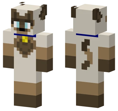 Fluffy The Cat Minecraft skin
