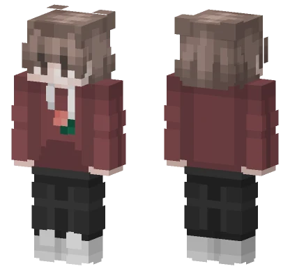 Fluffy X Swam Minecraft skin