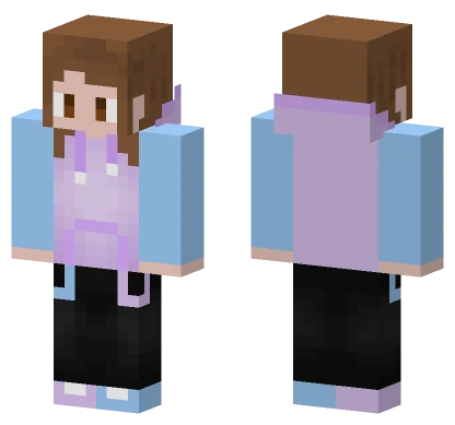 Flufy456 WIP Minecraft skin