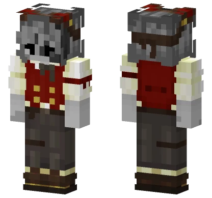 Flumppis Red Coat Minecraft skin