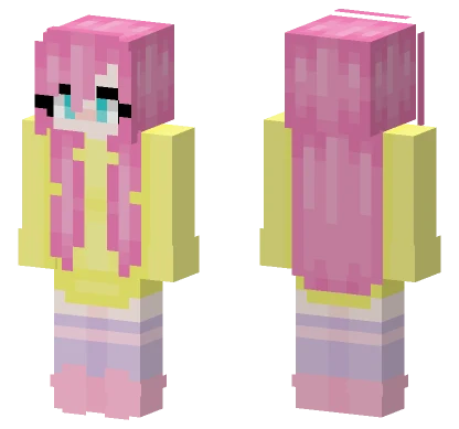 Fluttershy Minecraft skin